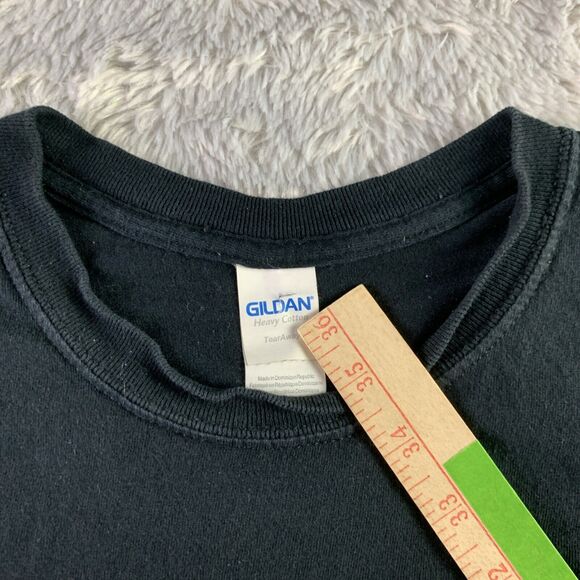 Oklahoma State Cowboys Shirt Mens Extra Large Black Orange Pistols Firing OSU - Picture 4 of 10